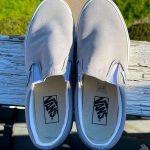 W9 slip on grey Vans
